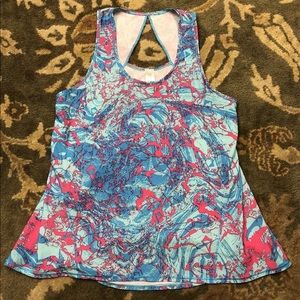 Ivivva by Lululemon Print Tank Top, Size 14
